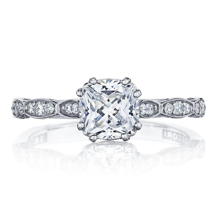 Cushion Solitaire Engagement Ring