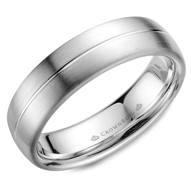 Crownring Wedding Band