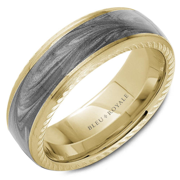 Bleu Royale Wedding Band