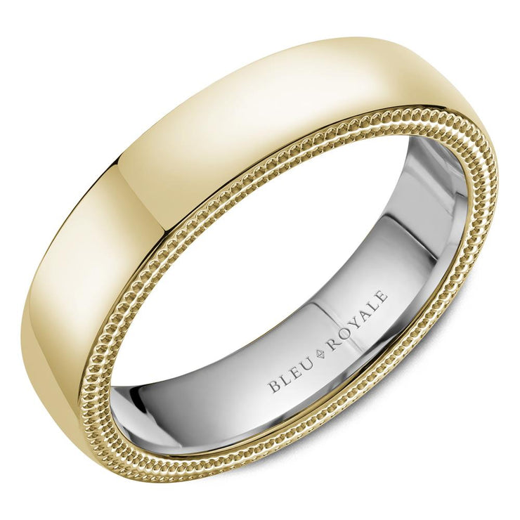 Bleu Royale Wedding Band