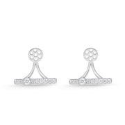 Stackem Up Fashion Jacket / Jacket Earrings, , Mdl 04