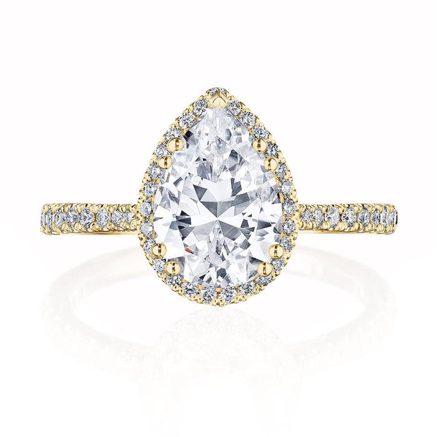 Pear Bloom Engagement Ring