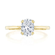 Oval Solitaire Engagement Ring