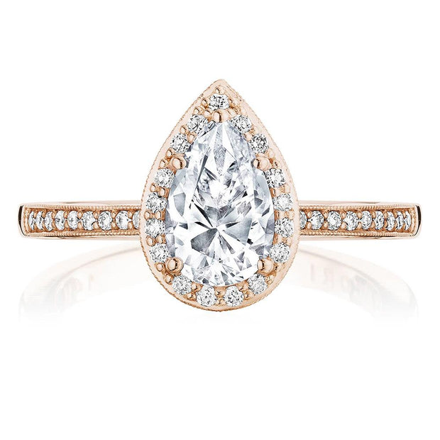 Pear Bloom Engagement Ring