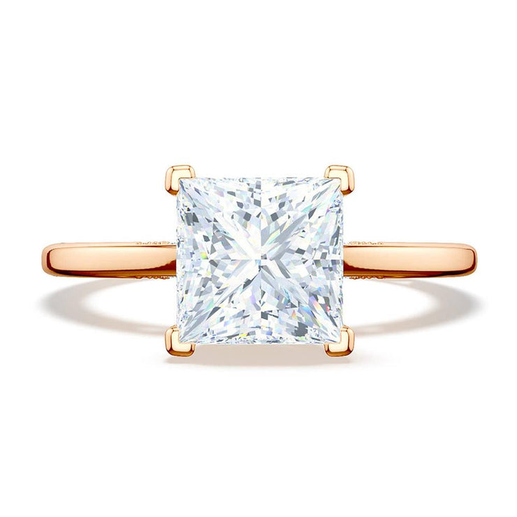 Princess Solitaire Engagement Ring