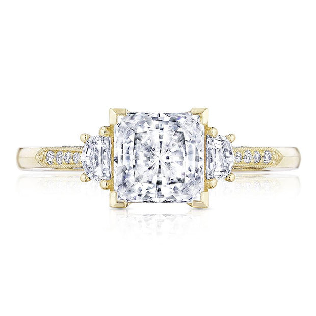 Princess 3-Stone Engagement Ring