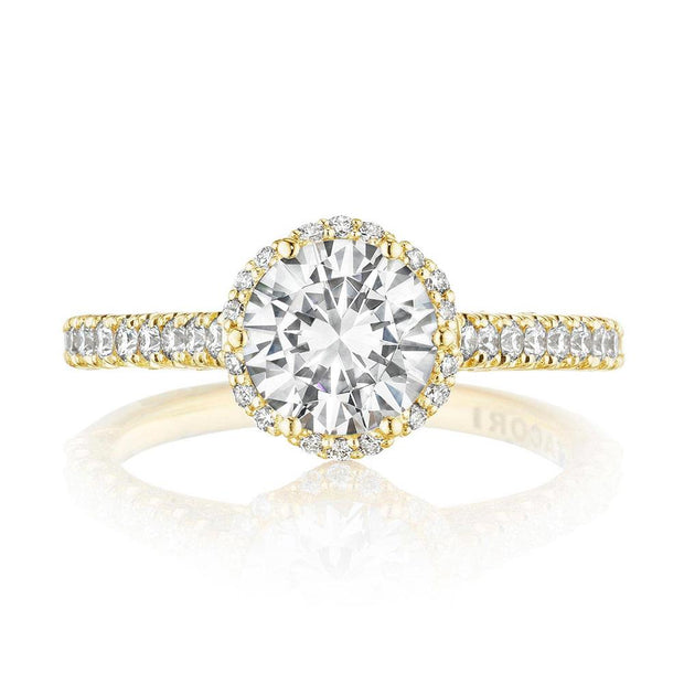 Round Bloom Engagement Ring