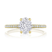 Oval Solitaire Engagement Ring