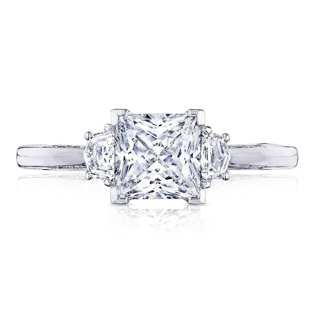 Princess 3-Stone Engagement Ring