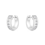 Channel Set Round Hoops