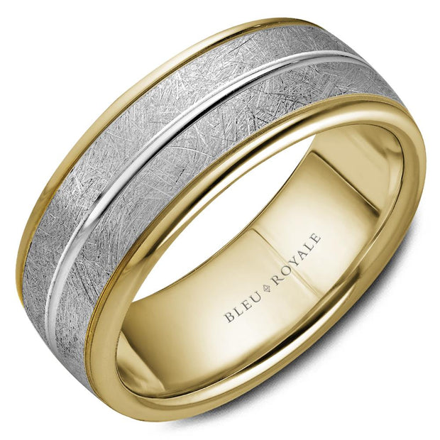 Bleu Royale Wedding Band