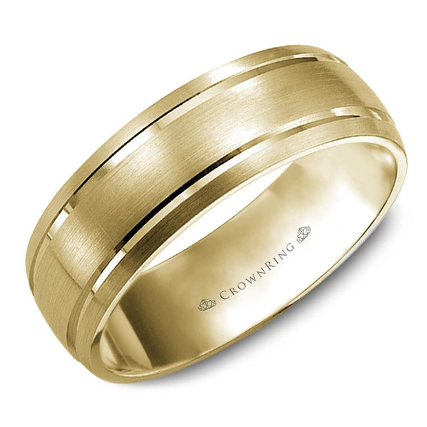 Crownring Wedding Band