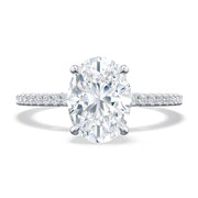 Oval Solitaire Engagement Ring