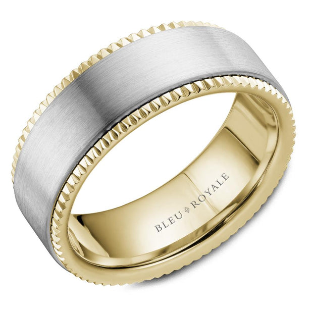 Bleu Royale Wedding Band