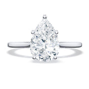 Pear Solitaire Engagement Ring