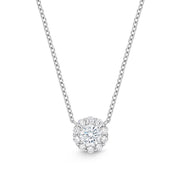 Blossom Diamond Necklace .50ctw approx.