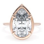 Pear Solitaire Engagement Ring
