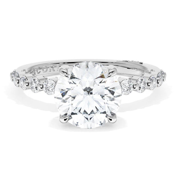 Round Solitaire Engagement Ring