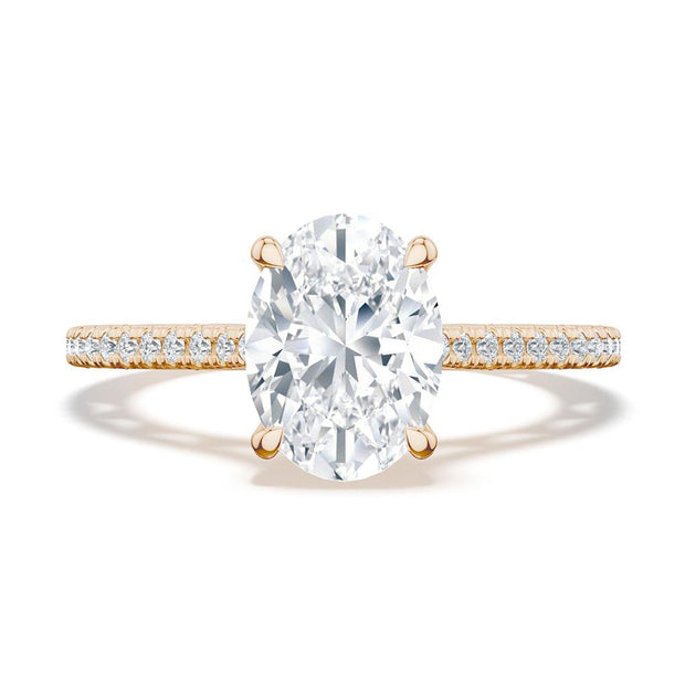 Oval Solitaire Engagement Ring