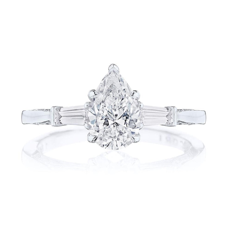 Pear 3-Stone Engagement Ring