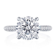 Round Solitaire Engagement Ring