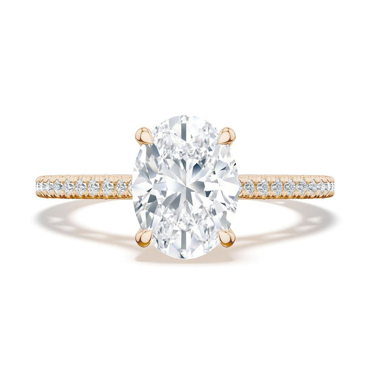 Oval Solitaire Engagement Ring