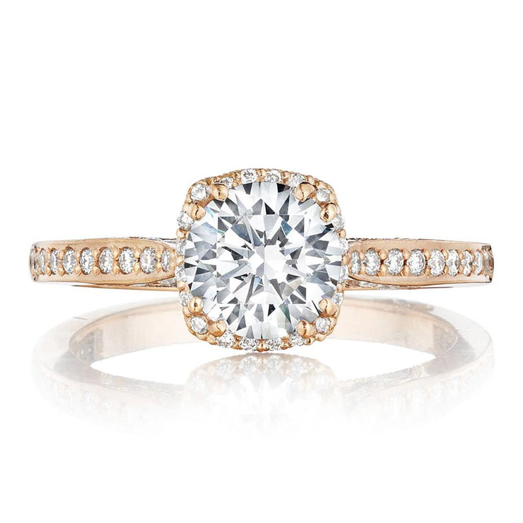 Round Bloom Engagement Ring