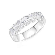 Geo Arts 7 Stone Oval Band 1.31-1.37ctw