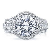Round Bloom Engagement Ring