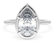 Pear Solitaire Engagement Ring