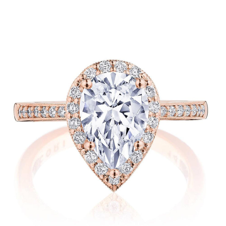 Pear Bloom Engagement Ring