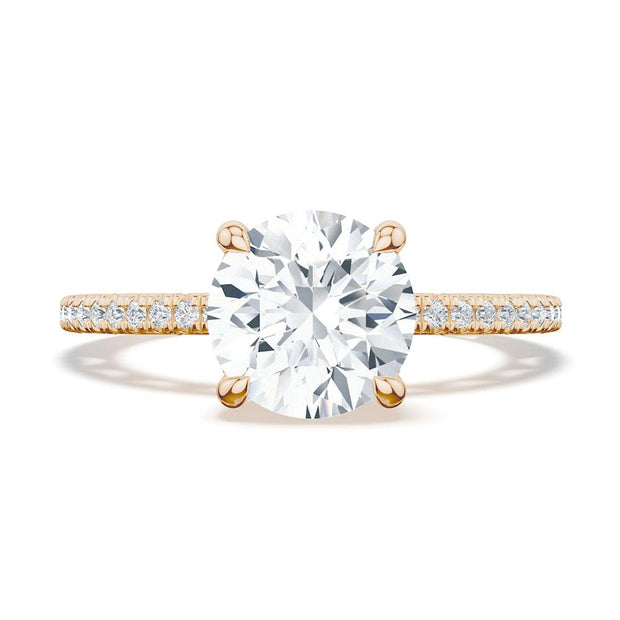 Round Solitaire Engagement Ring