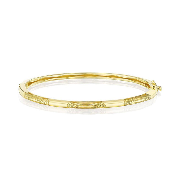 Bangle, Pulse Milgrain, 3mm