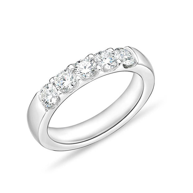 Odessa 5-Stone Diamond Band 1ctw approx.