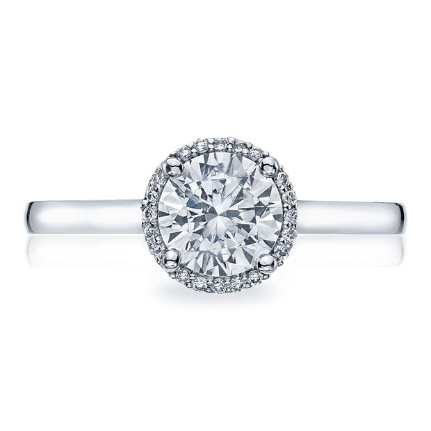 Round Bloom Engagement Ring
