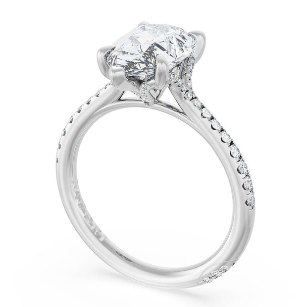 Pear Solitaire Engagement Ring