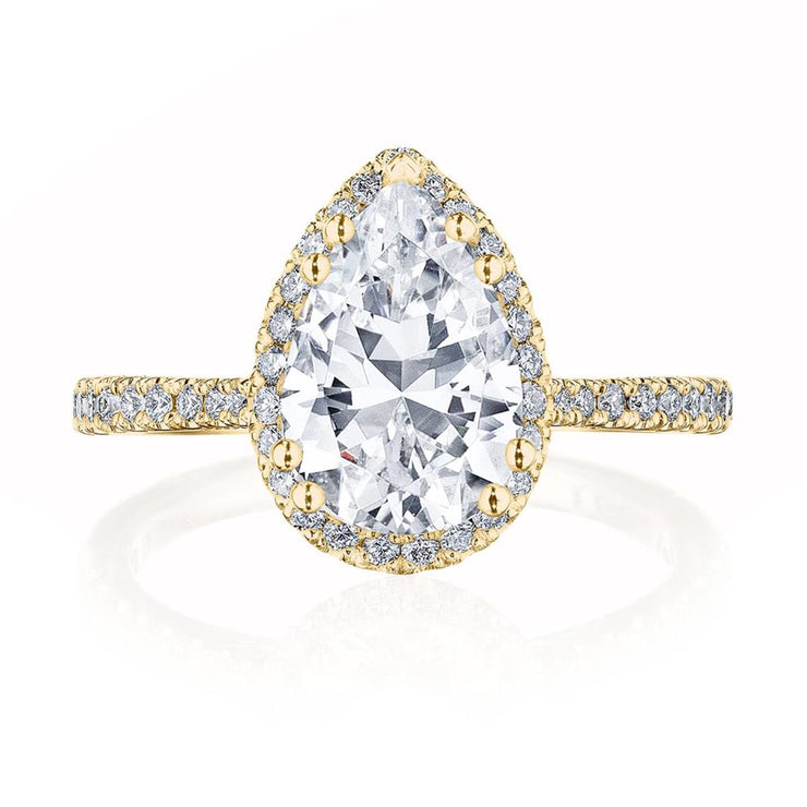 Pear Bloom Engagement Ring