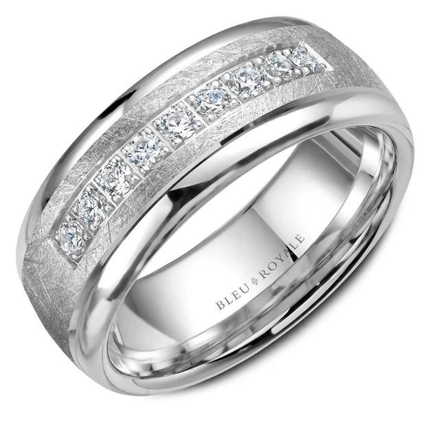 Bleu Royale Wedding Band