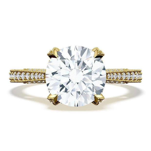 Round Solitaire Engagement Ring