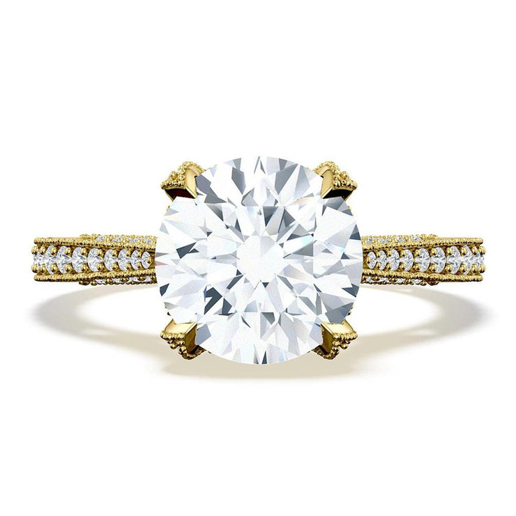 Round Solitaire Engagement Ring