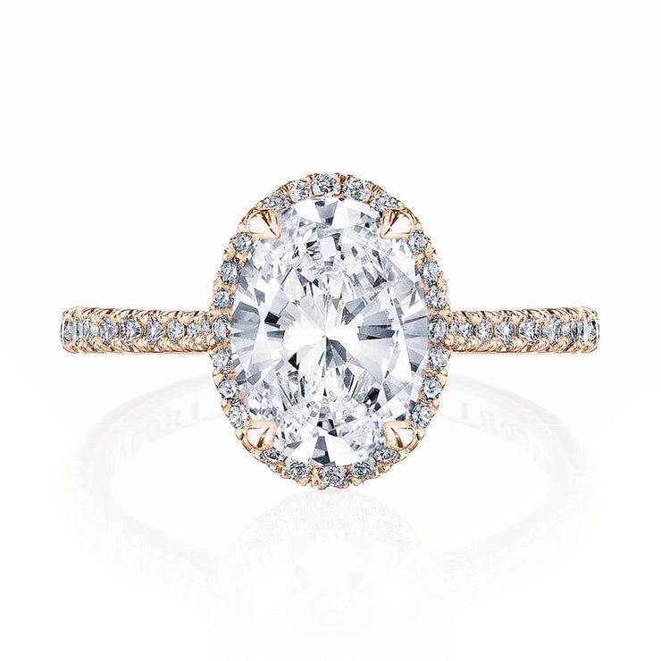 Oval Bloom Engagement Ring