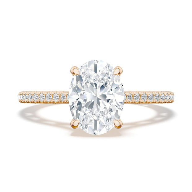 Oval Solitaire Engagement Ring