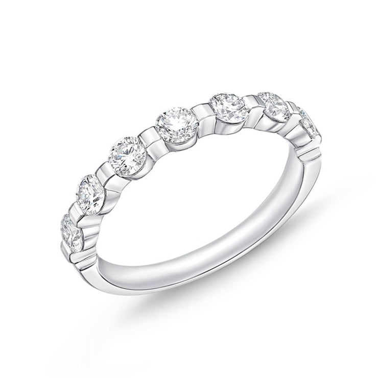 Precious Prong 7 Stone Band .75ctw approx.