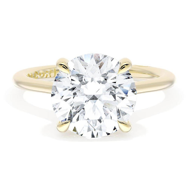Round Solitaire Engagement Ring