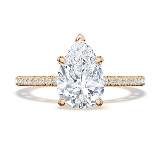Pear Solitaire Engagement Ring
