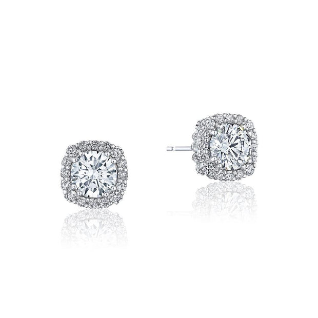Full Bloom Diamond Stud Earrings