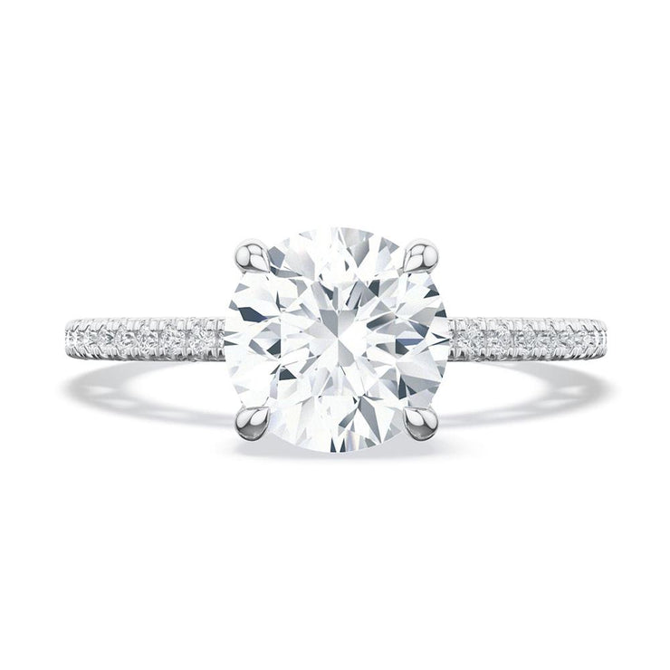Round Solitaire Engagement Ring