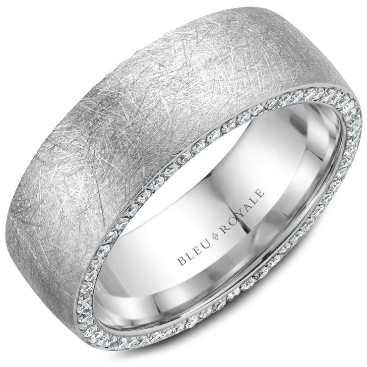 Bleu Royale Wedding Band