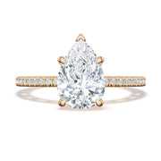 Pear Solitaire Engagement Ring