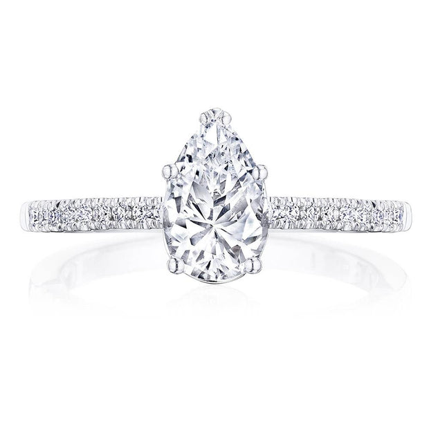 Pear Solitaire Engagement Ring